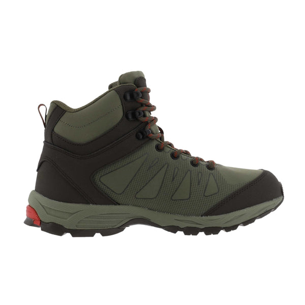 Hi-Tec Zapatos para Hiking Raven Mid Wp Verde Musgo, para Hombre