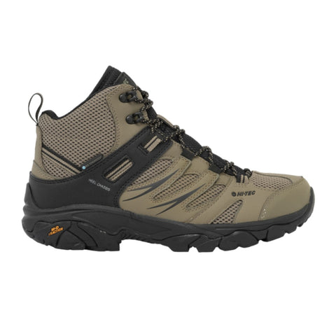 Hi-Tec Zapatos para Hiking Tarantula Mid WP Dark Sand/Negro, para Hombre