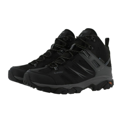 Hi-Tec Zapatos para Hiking Tarantula Mid WP Negro Grafito, para Hombre