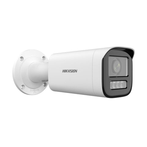 Hikvision Cámara de Seguridad Bullet de Red con Doble Iluminación para Exteriores, DS-2CD1623G2-LIZU