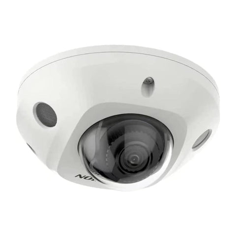 Hikvision Cámara de Seguridad Mini Domo Fijo 4MP AcuSense para Exteriores, 2.8mm