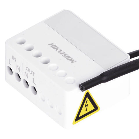 Hikvision Switch de Pared Inalámbrico, DS-PM1-O1H-WB