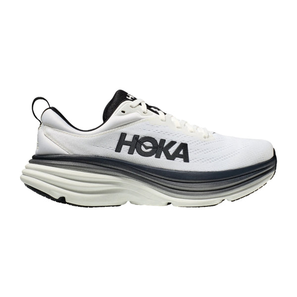 Hoka Tenis M Bondi 8 Blanco/Negro, para Hombre