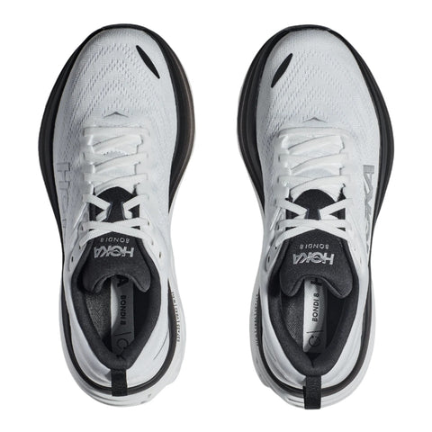 Hoka Tenis M Bondi 8 Blanco/Negro, para Hombre