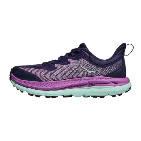 Hoka Tenis W Mafate Speed 4 Negro/Púrpura, para Mujer