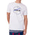 Hurley Camiseta Manga Corta Solitude Blanca, para Hombre