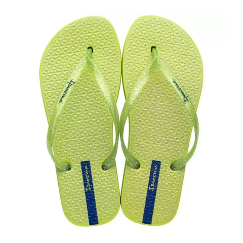 Chanclas en amarillo/verde 21 de Ipanema Brasil