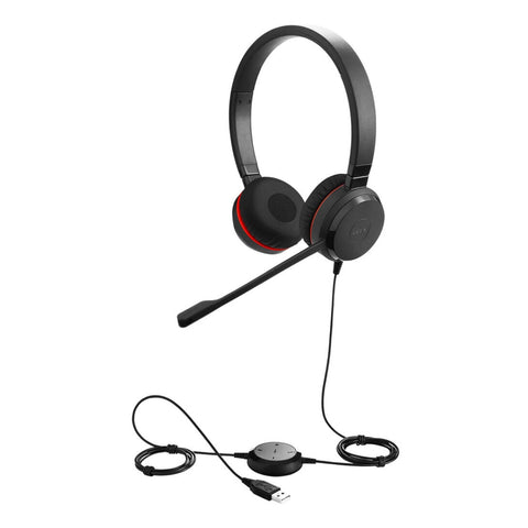 Jabra Audífonos Alámbricos de Diadema Evolve 30 II UC Stereo