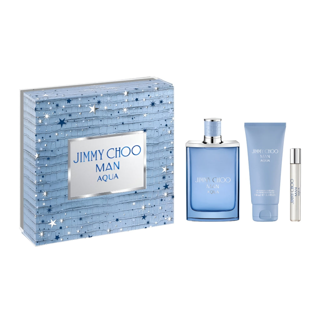 Jimmy Choo Perfume Man Aqua EDT para Hombre, 100 Ml, Estuche