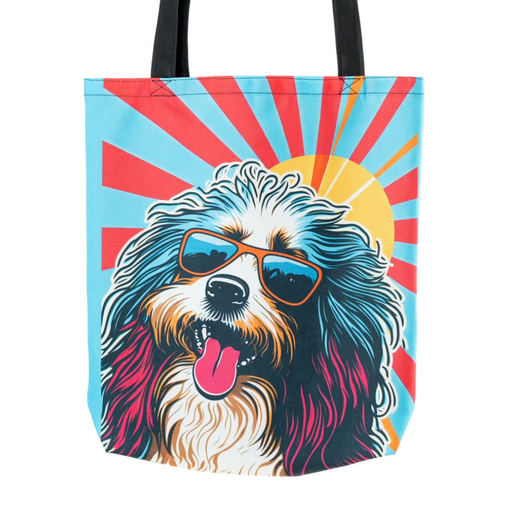 Kmood Bolso de Mano Sunglasses Art Dog, Unisex