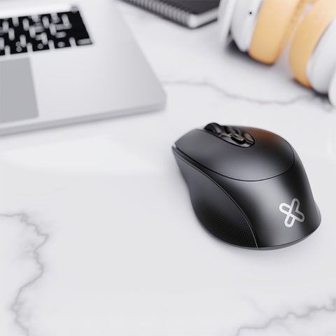 Klip Xtreme Mouse Inalámbrico Ultraergonómico Ergía, KMW-420BK