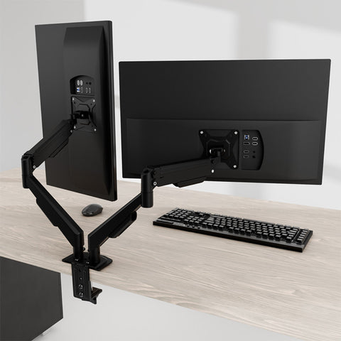 Klip Xtreme Soporte de Mesa Doble para Monitores de 13" a 32" (KMM-410)