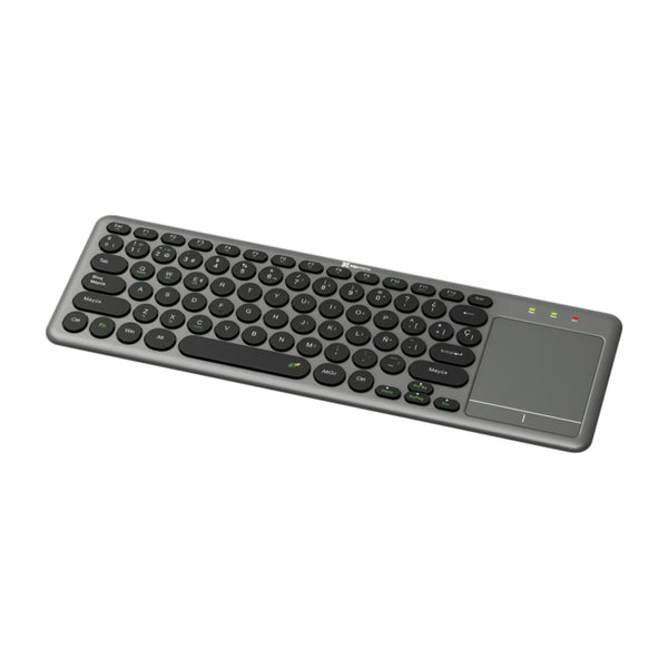 Klip Xtreme Teclado Inalámbrico en Español con Panel Táctil, KCK-550S