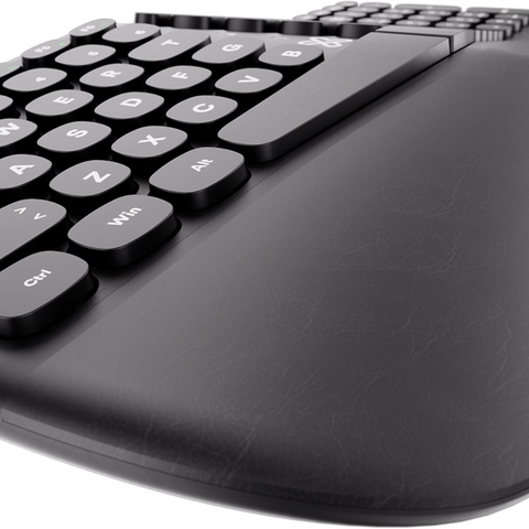 Klip Xtreme Teclado Alámbrico Ergonómico, KBK-260S