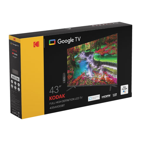 Kodak Pantalla 43" FHD LED Smart, 43SVA1003BT