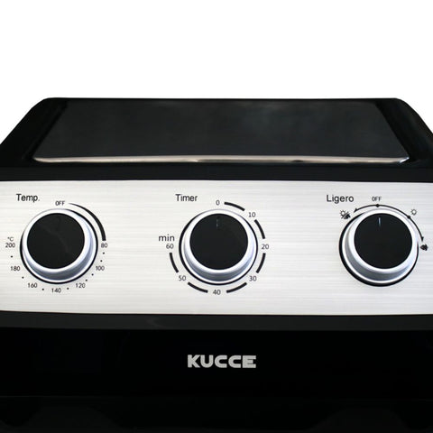 Kucce Horno con Freidora de Aire 12 Litros, Afkc001bl