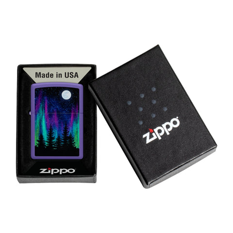 Zippo Encendedor The Forest, Purple