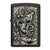 Zippo Encendedor Gory Tattoo, Black Matte