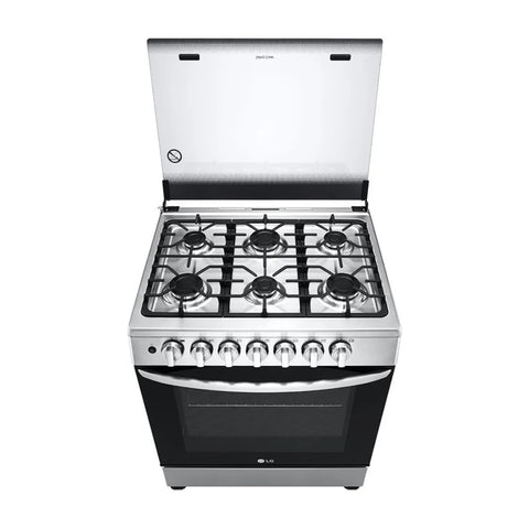 LG Cocina de Gas 30" 6 Quemadores, LRGZ5253S