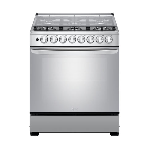 LG Cocina de Gas 30" 6 Quemadores, LRGZ5255S