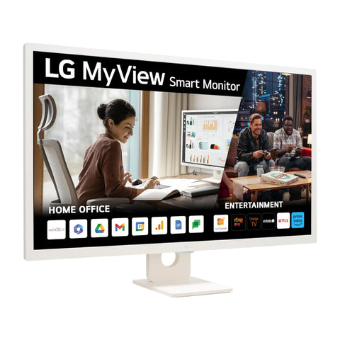 LG Monitor 32'' FHD con WebOS, 32SR50F-W