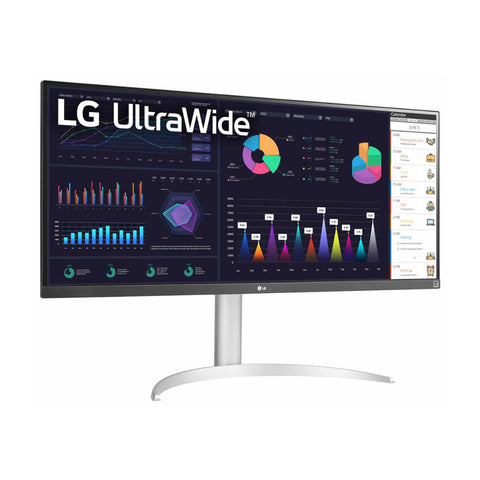 Lg Monitor 34" Ultrapanoramico Ultrawide, 34WQ650-W