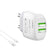 Ldnio Cargador de Pared Dual 12W con Cable USB Lightning, A2218