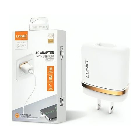 Ldnio Cargador de Pared USB Lightning (AC50)