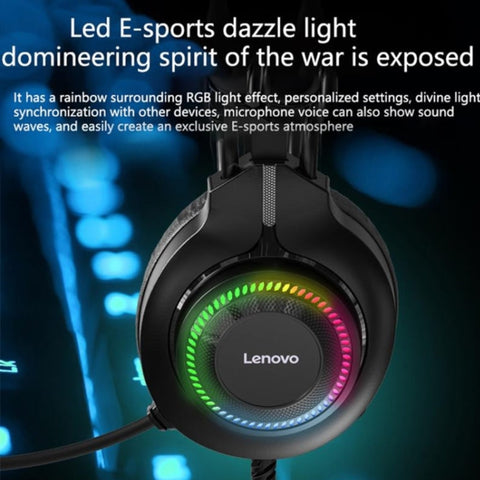 Lenovo Audífonos Alámbricos de Diadema Gaming G20B