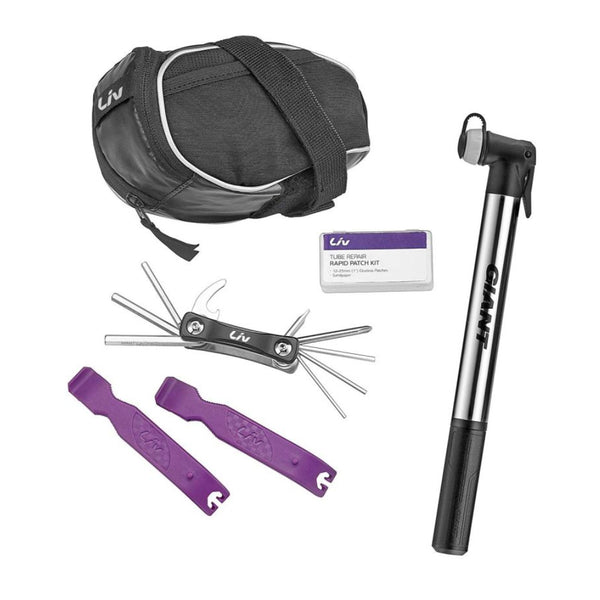 Liv Set de Herramientas con Mini Inflador para Bicicleta