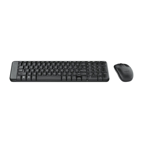 Logitech Kit Teclado Inalámbrico y Mouse MK220, Español