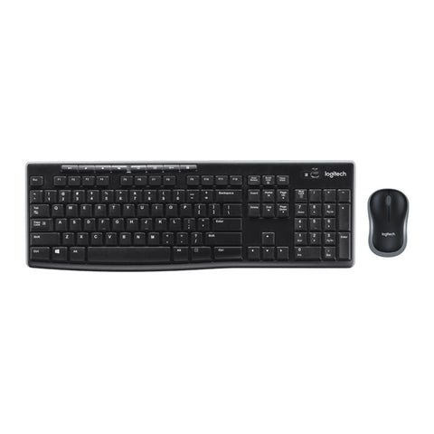 Logitech Kit Teclado Inalámbrico y Mouse MK270, Inglés