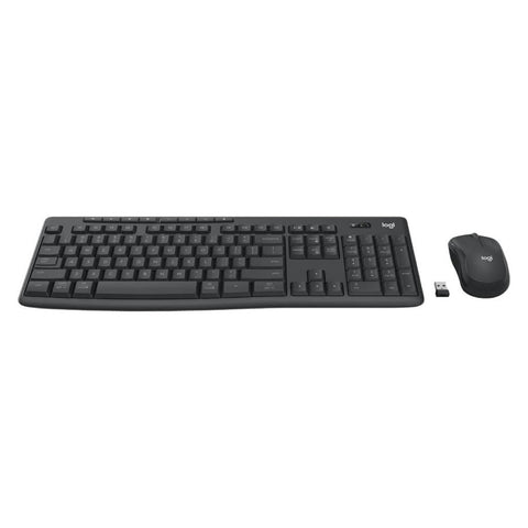 Logitech Kit de Teclado y Mouse Inalámbrico MK370 en Inglés, 2 Piezas