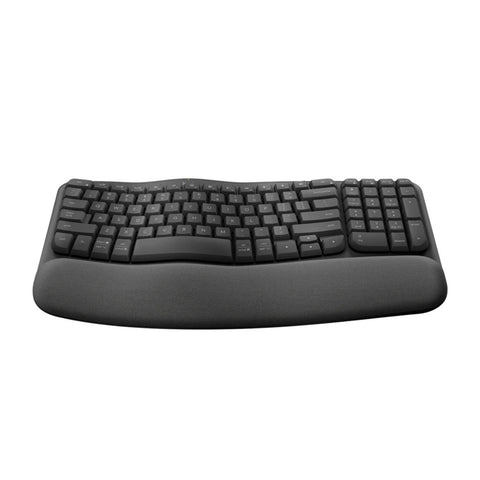 Logitech Teclado Inalámbrico Ergonómico Wave Keys en Inglés (920-011898)