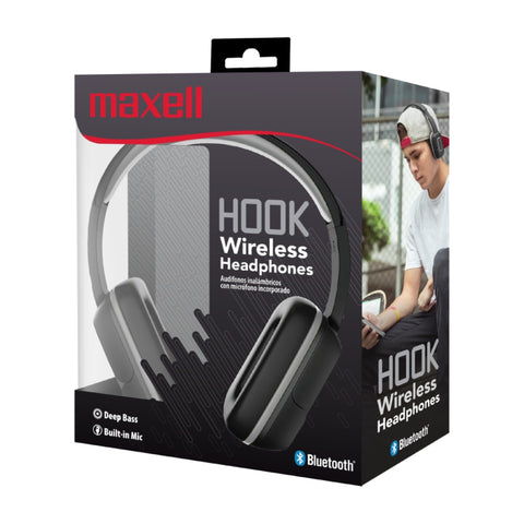 Maxell Audífonos Inalámbricos de Diadema Hook (BT-300)