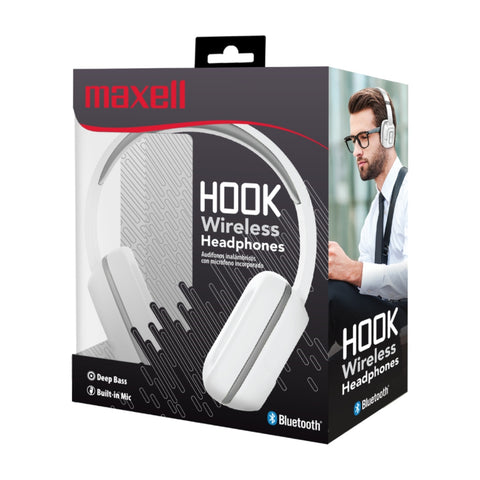 Maxell Audífonos Inalámbricos de Diadema Hook (BT-300)