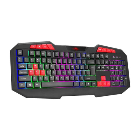 Marvo Set Parlantes SG-118 Teclado K602-SP y Mouse M112 Alámbricos Gaming Scorpion (CM118), 3 Piezas