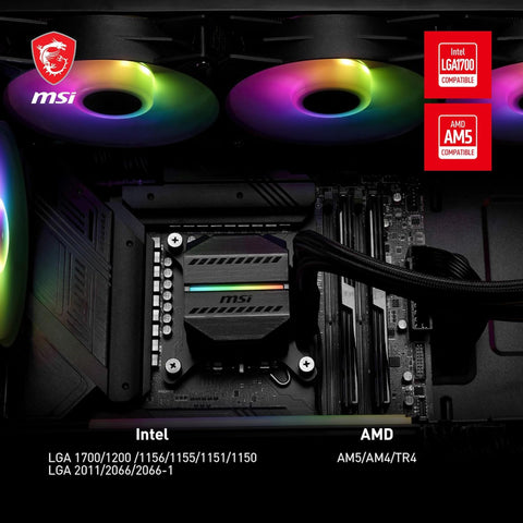 MSI Sistema de Refrigeración Líquida Mag Coreliquid M360