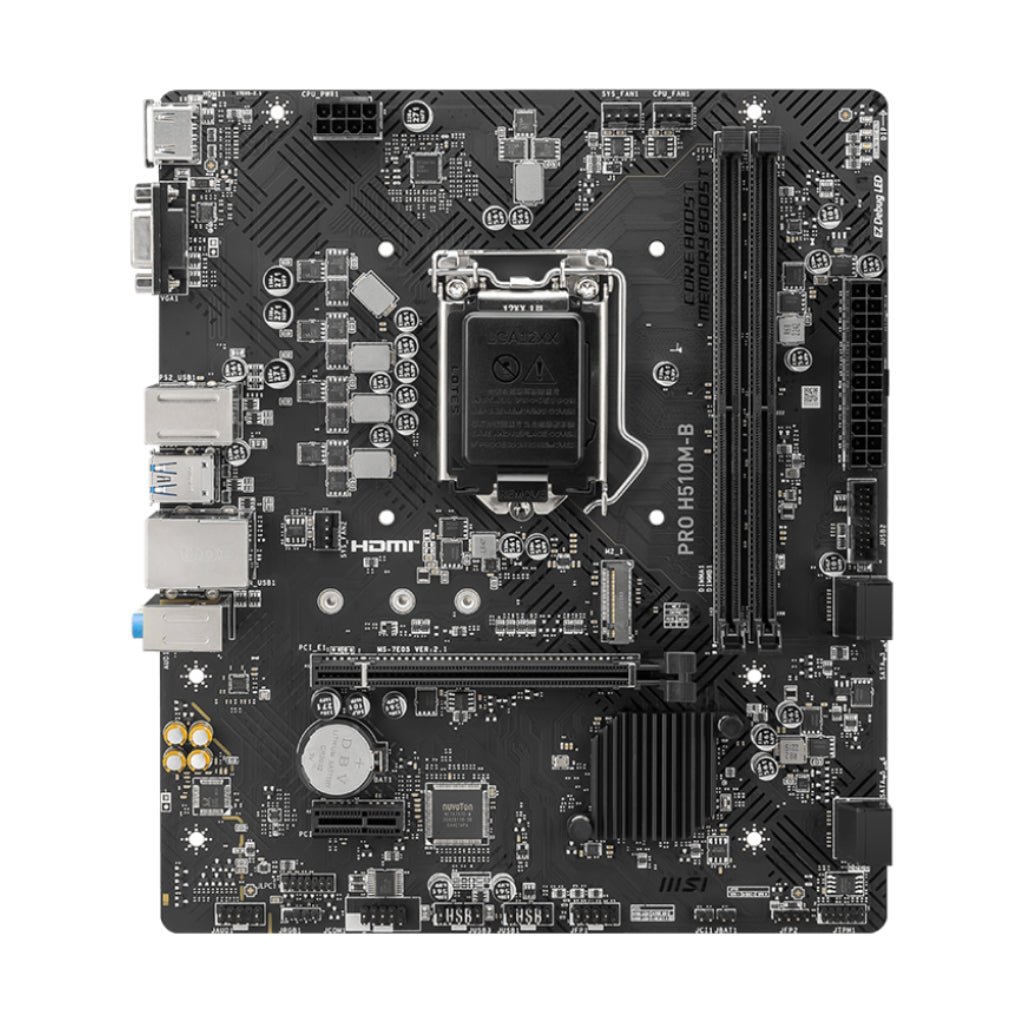 MSI Tarjeta Madre Micro ATX Pro H510M-B, PRO H510M-B