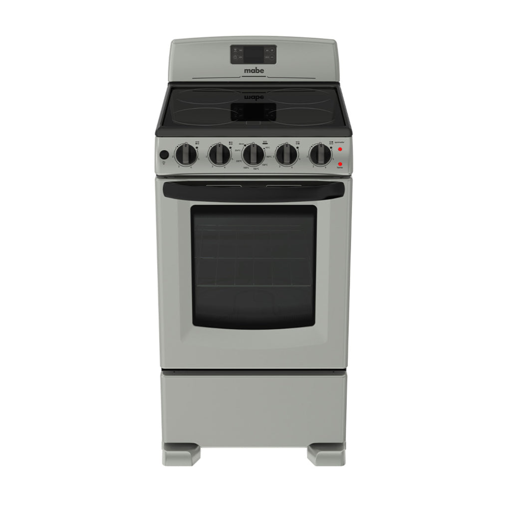 Mabe Cocina Eléctrica 20" Silver (EME5040BVS0)