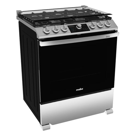 Mabe Cocina de Gas 30" 6 Quemadores, EMH7613DTSS0