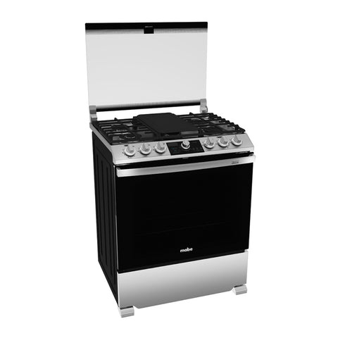 Mabe Cocina de Gas 30" 6 Quemadores, EMH7613DTSS0