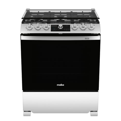 Mabe Cocina de Gas 30" 6 Quemadores, EMH7613DTSS0