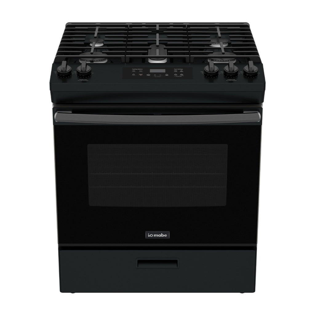 IO Mabe Cocina de Gas 30" 5 Quemadores, Acero Inoxidable (IO7686FES0)