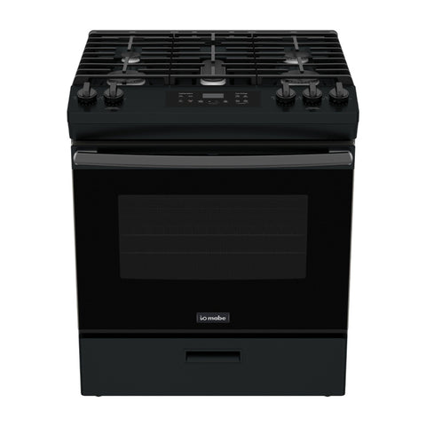 IO Mabe Cocina de Gas 30" 5 Quemadores, Acero Inoxidable (IO7686FES0)