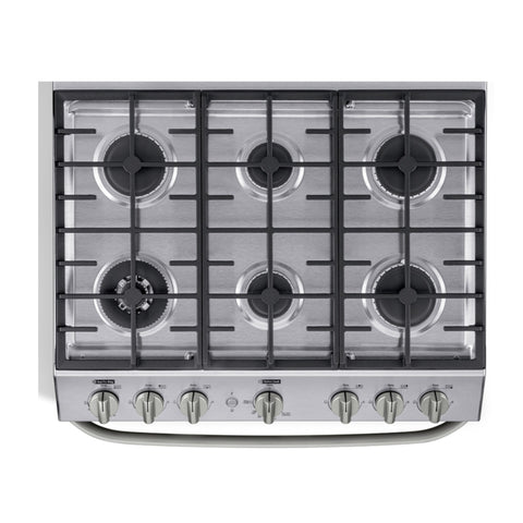 Mabe Cocina a Gas 6 Quemadores 30" (EMH7612DSS0)