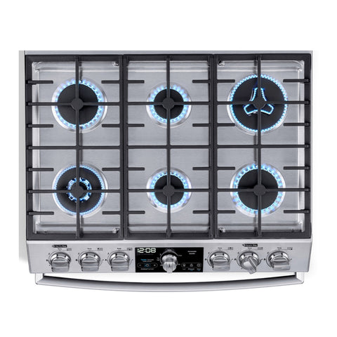 Mabe Cocina a Gas 6 Quemadores 30" (EMH7613DATSS0)