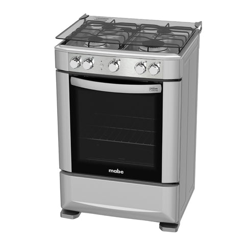 Mabe Cocina de Gas 24" 4 Quemadores, EMA6030AG0