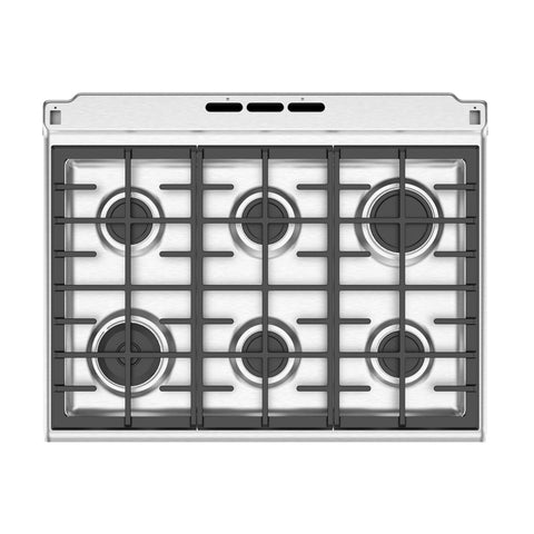 Mabe Cocina de Gas 30" 6 Quemadores, DEM7673CFIX2