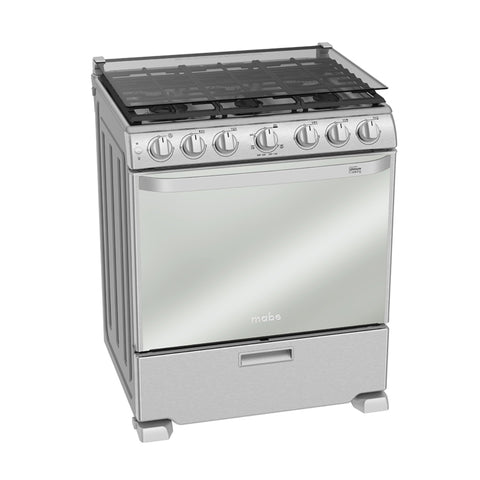 Mabe Cocina de Gas 30" 6 Quemadores, DEM7673CFIX2